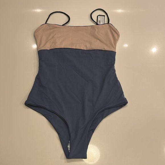 Anthropologie x Tavik Scarlett Color Blocked One-Piece Swimsuit, size S and M - Picture 5 of 7
